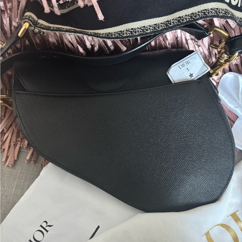Dior Black Crossbody Saddle Bag - Picture 5 of 5